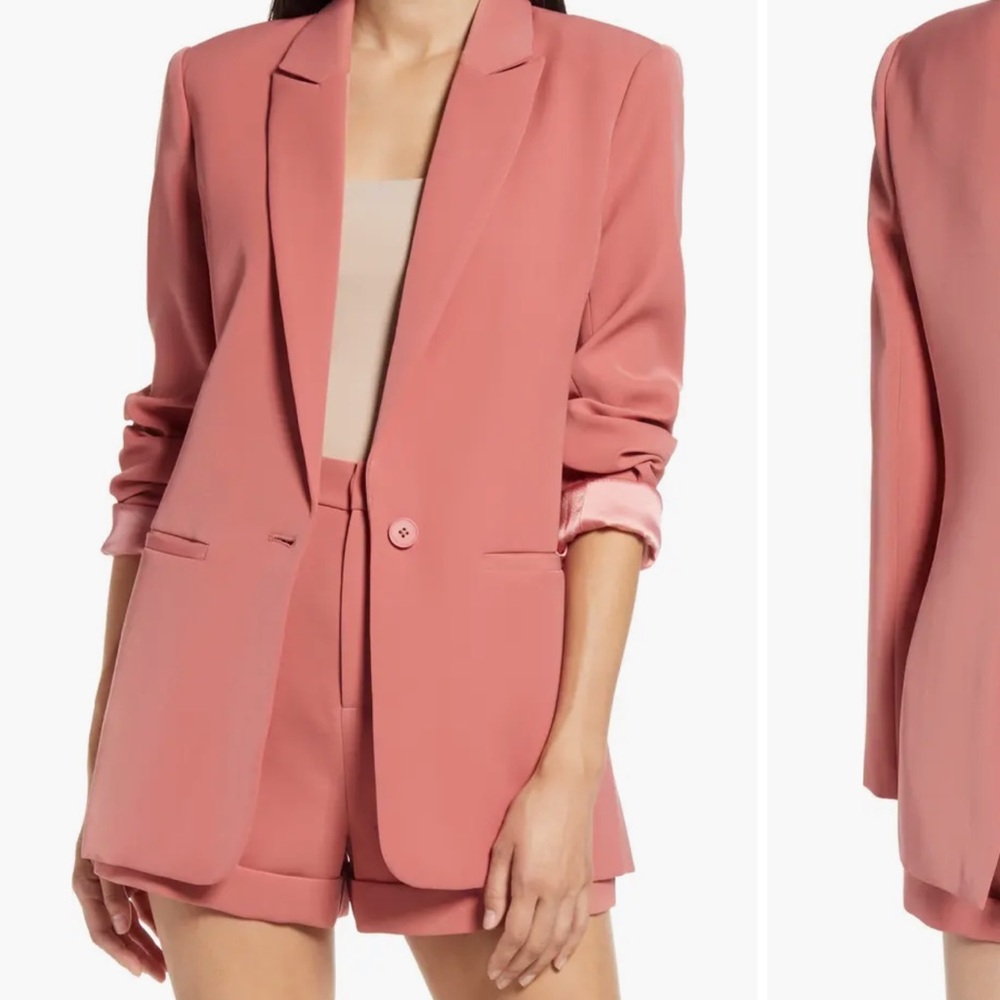Endless Rose Blazer - Large - Dusty Rose
